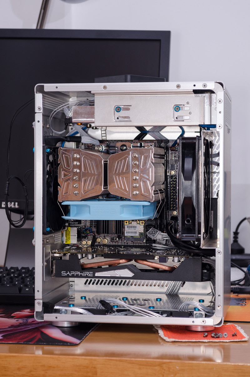 第一次尽情折腾:联力q11/g大电源/散片i5-4670k@4