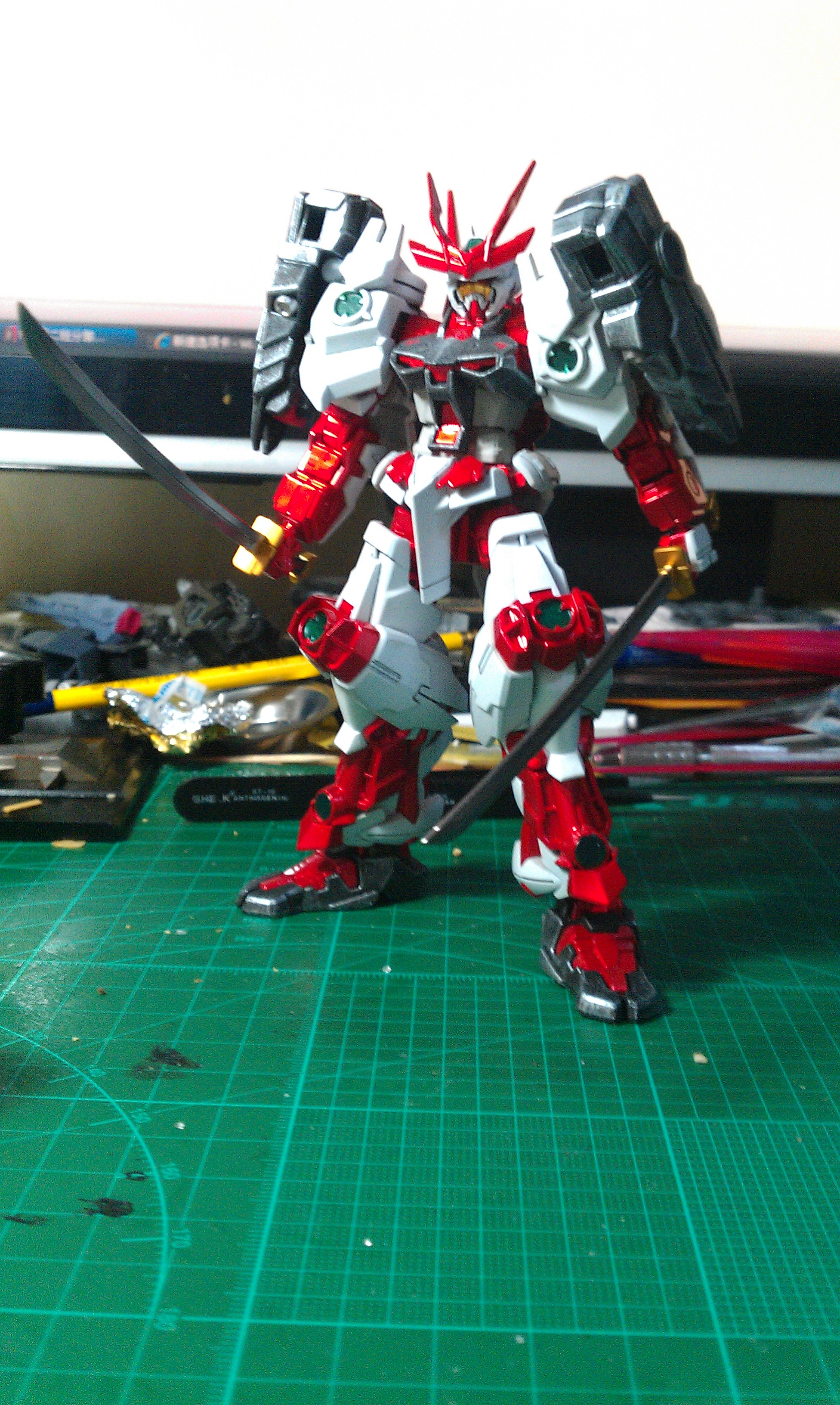 第三届84科幻模型赛装涂组hg战国异端秋山澪或者谏山黄泉完成