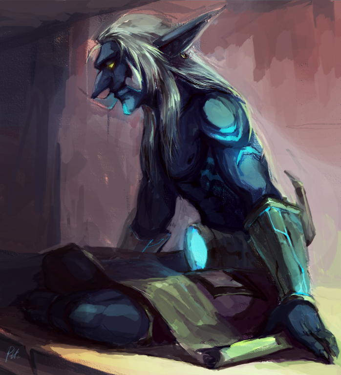 积攒了一段时间的赞达拉巨魔图