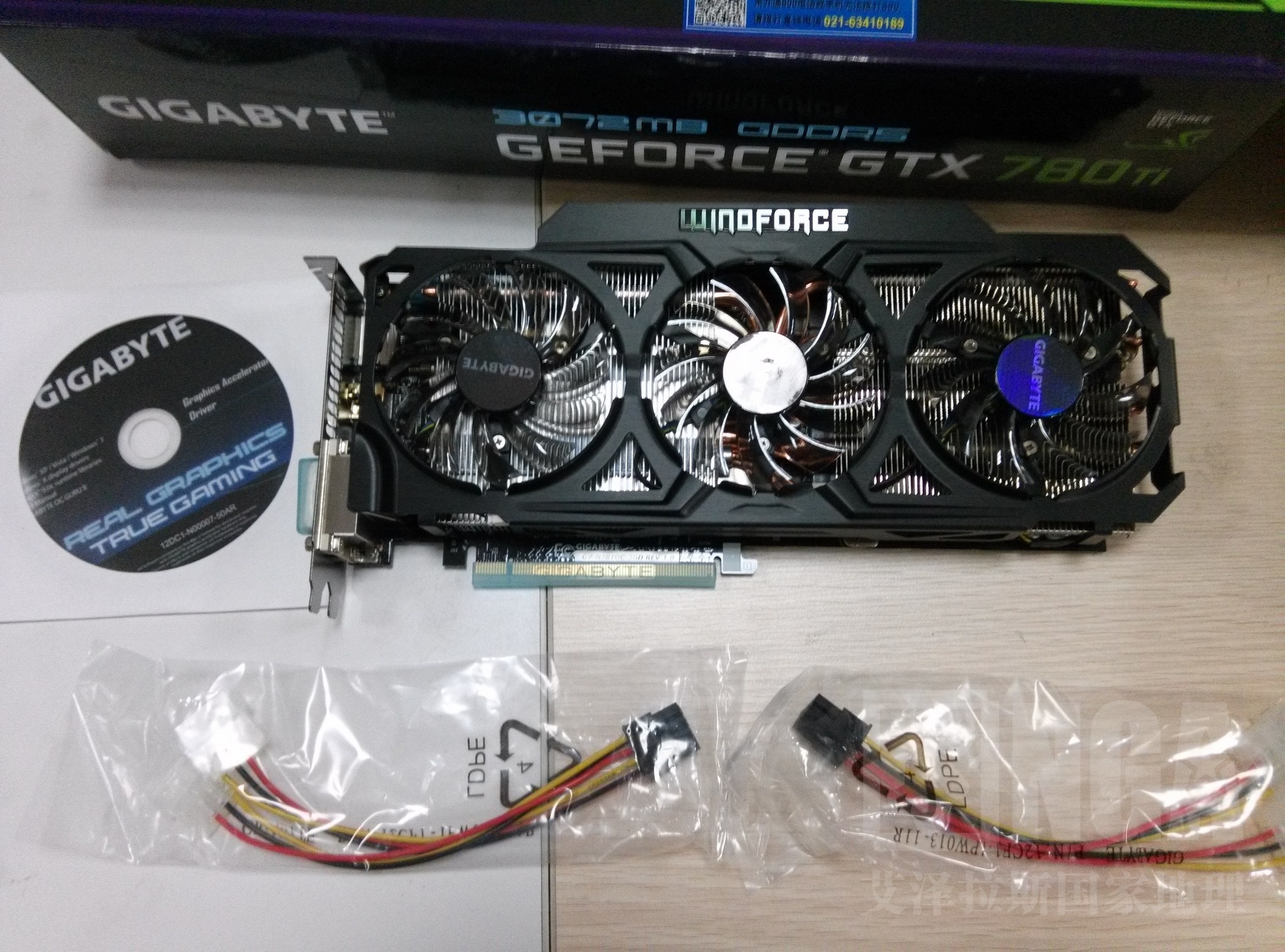 [作业贴] 技嘉780ti oc/ghz 双版本开箱