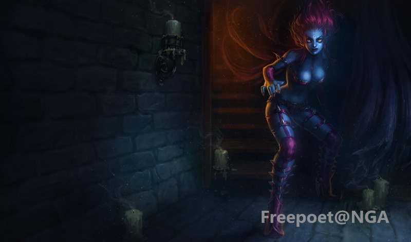 freepoet原创黑夜就是我的面纱s4寡妇制造者伊芙琳打野攻略