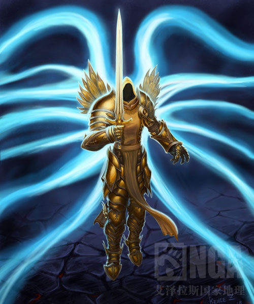 [板甲]亮瞎你们的氪金狗眼的骑士专属幻化-大天使泰瑞尔