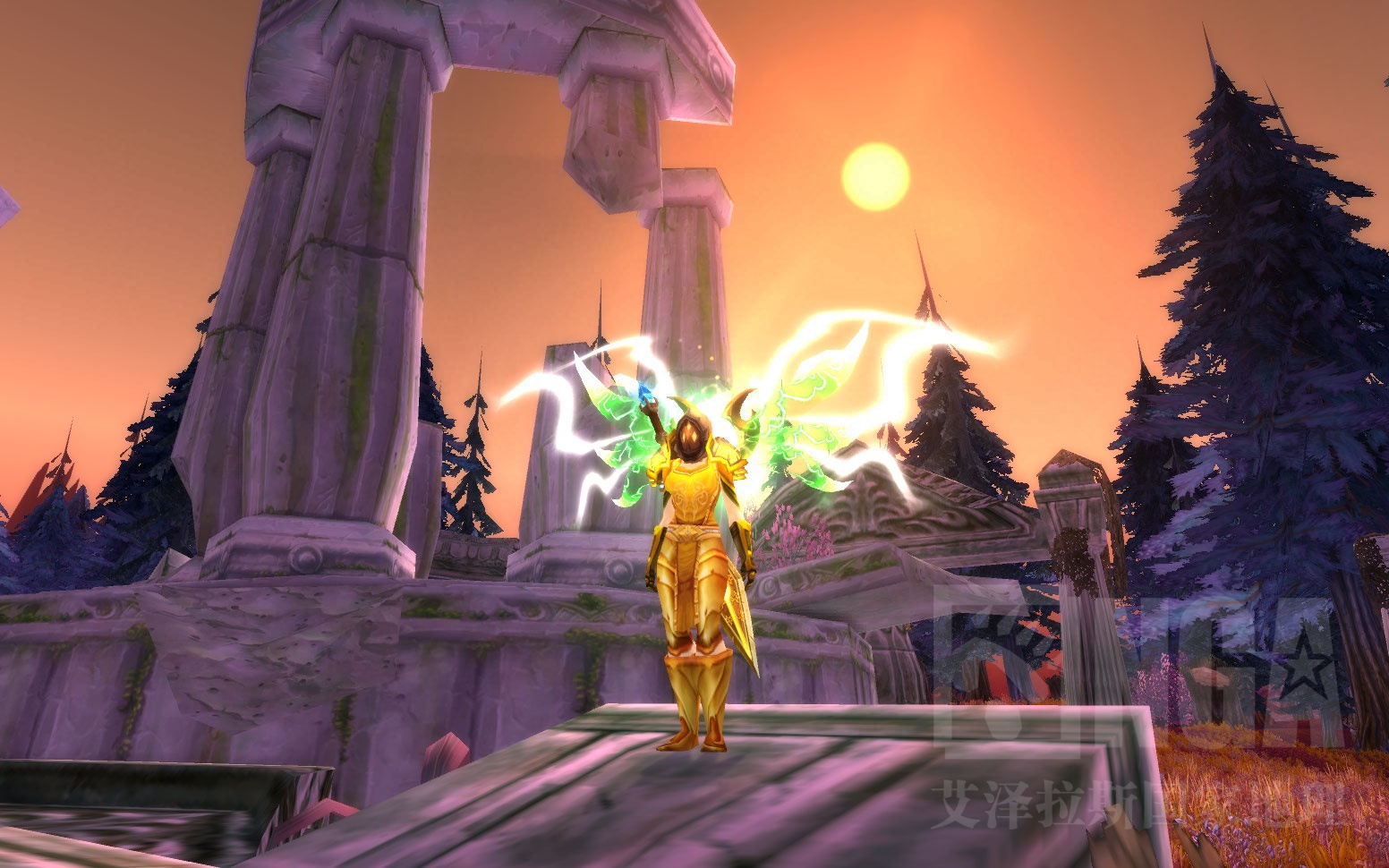 [板甲]亮瞎你们的氪金狗眼的骑士专属幻化-大天使泰瑞尔