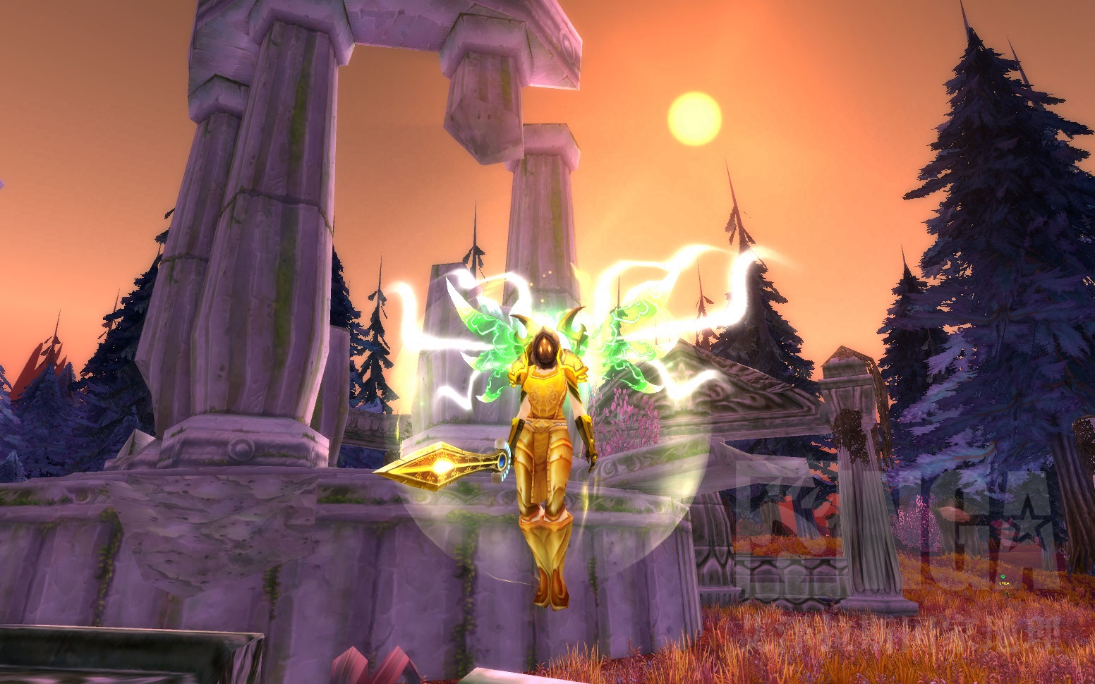 [板甲]亮瞎你们的氪金狗眼的骑士专属幻化-大天使泰瑞尔