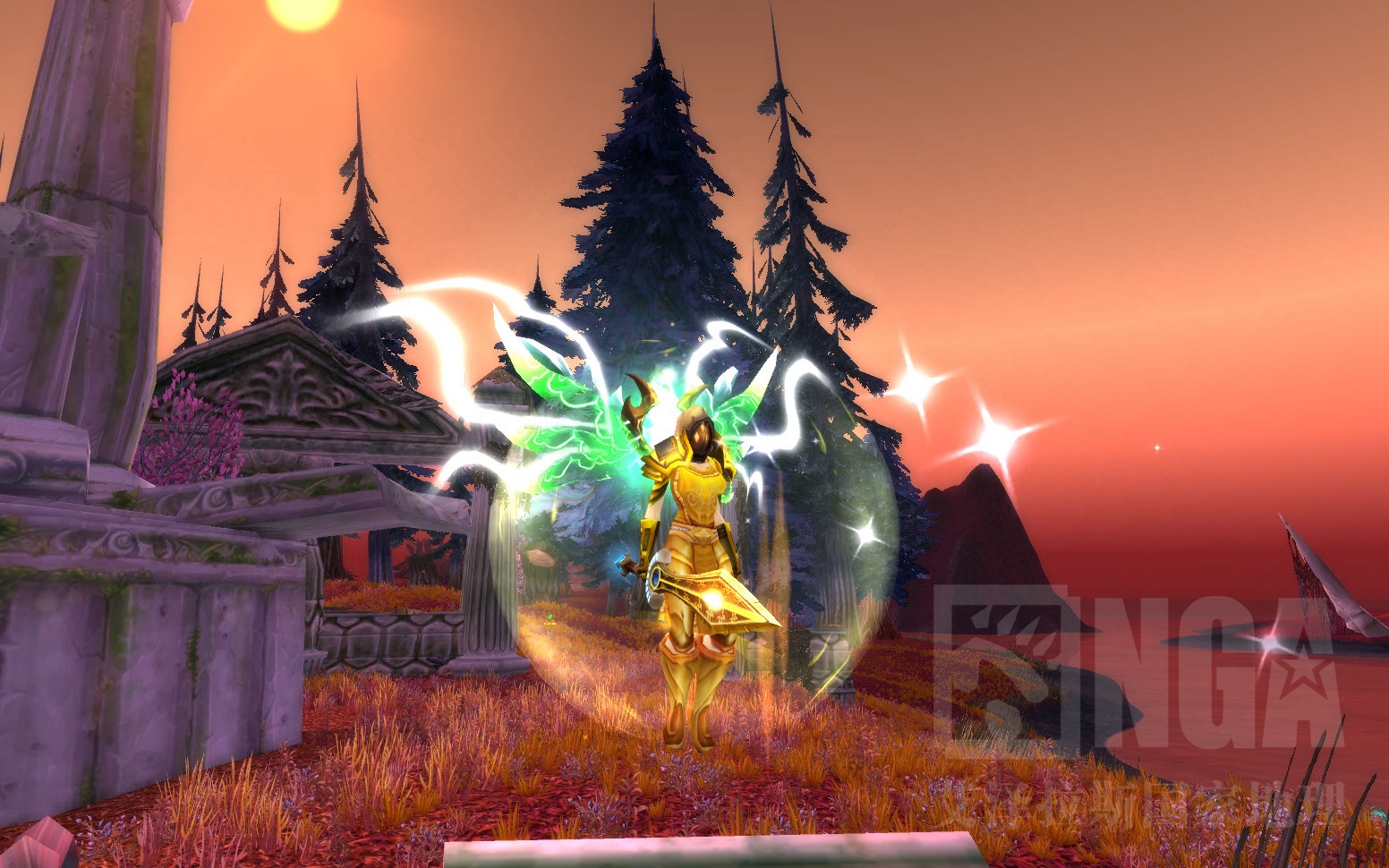 [板甲]亮瞎你们的氪金狗眼的骑士专属幻化-大天使泰瑞尔