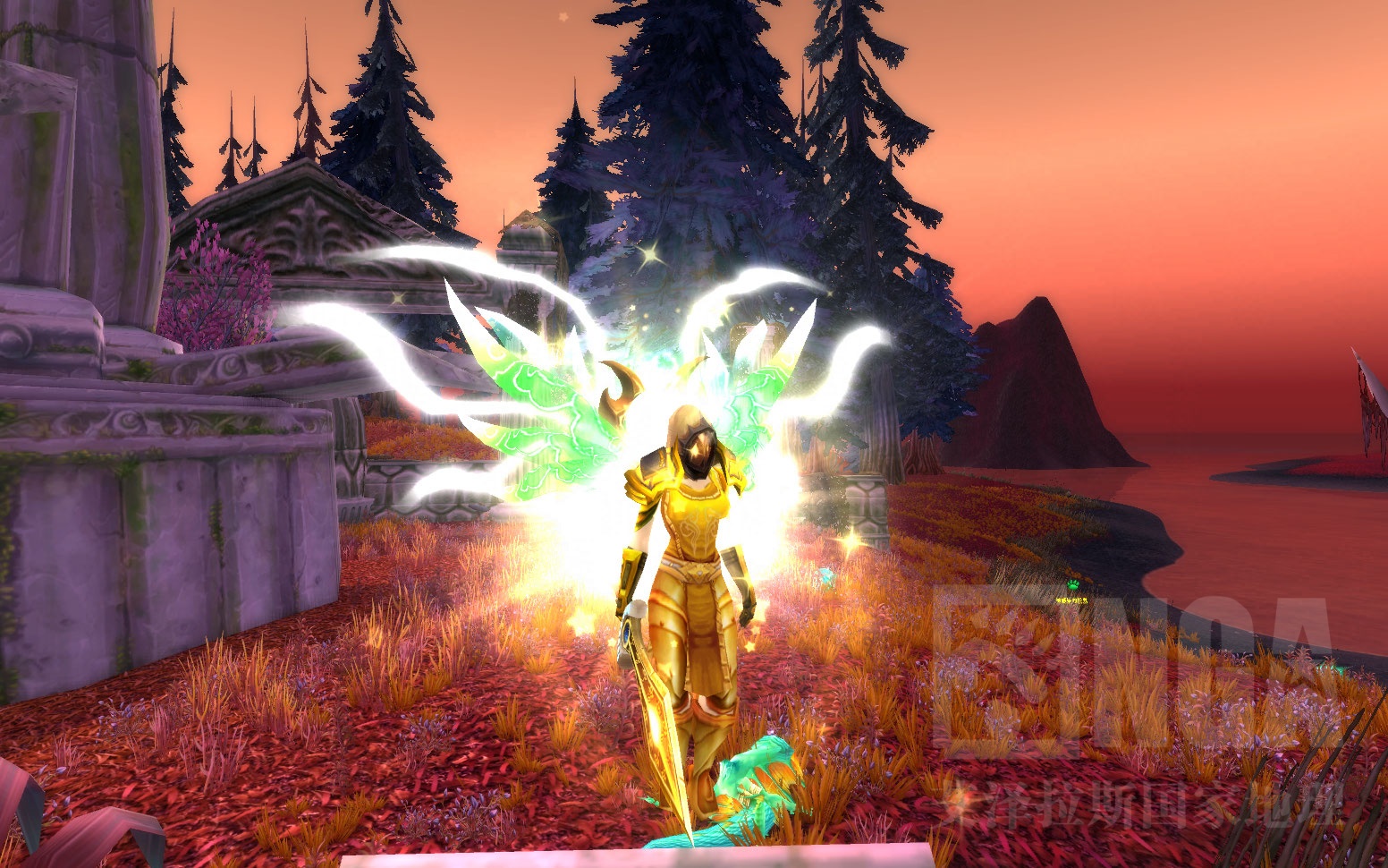 [板甲]亮瞎你们的氪金狗眼的骑士专属幻化-大天使泰瑞尔