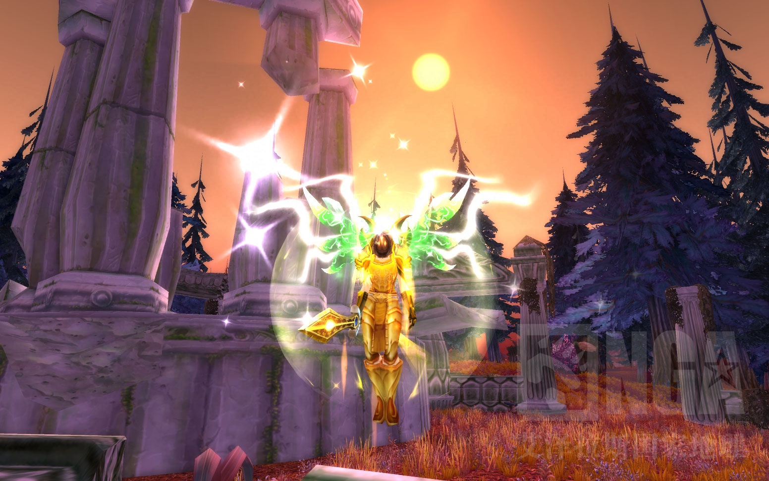 [板甲]亮瞎你们的氪金狗眼的骑士专属幻化-大天使泰瑞尔