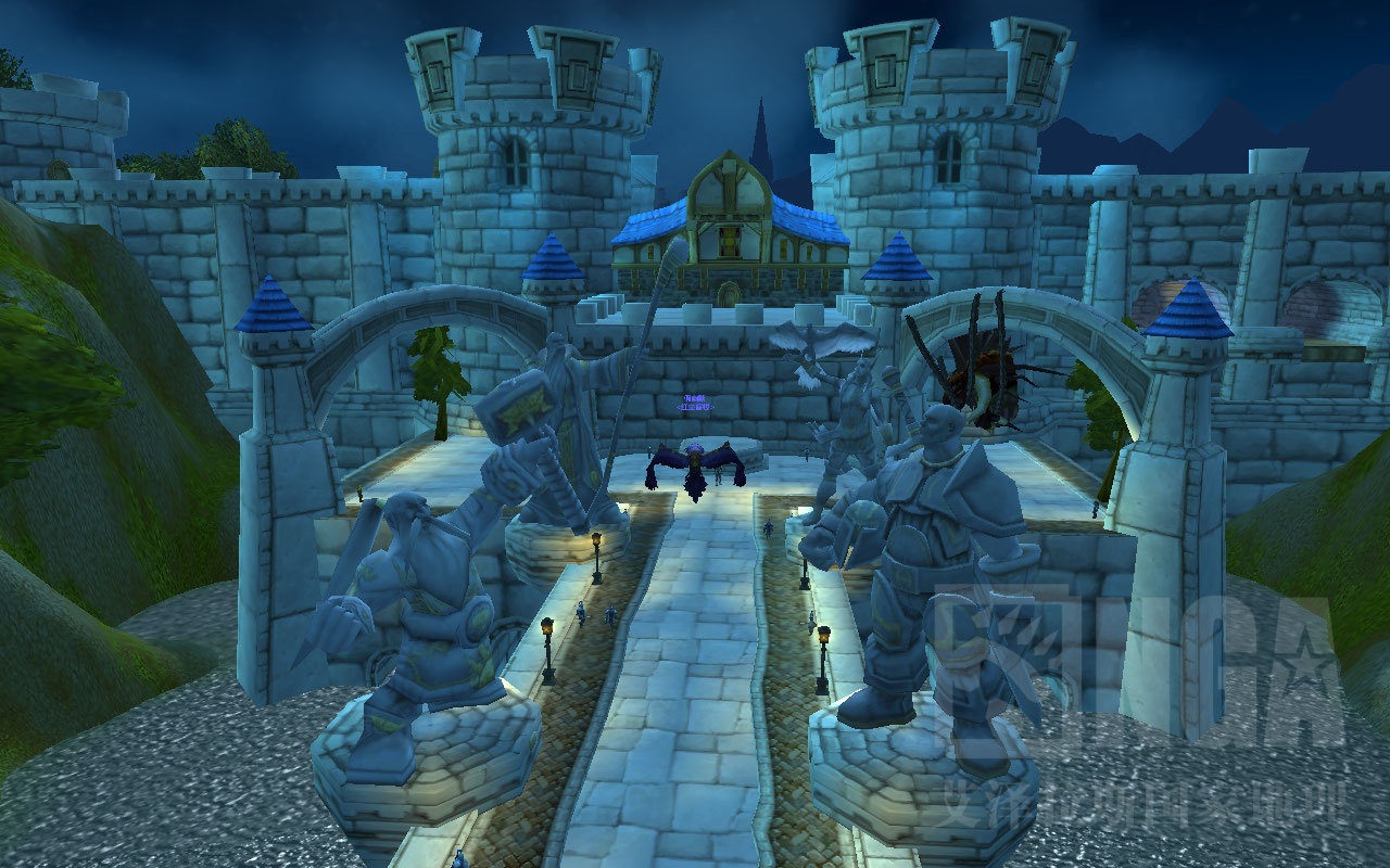 屁大点事也能来nga意外间发现ctm死亡之翼给暴风城造成的毁坏已经修好