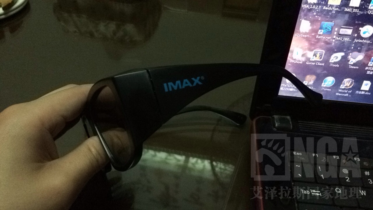 最近全国非万达的imax影院可以兑换imax 3d眼镜,楼主昨天终于换到了..