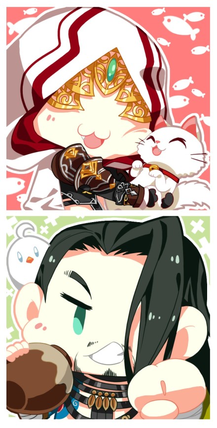 插画剑三秦风头像