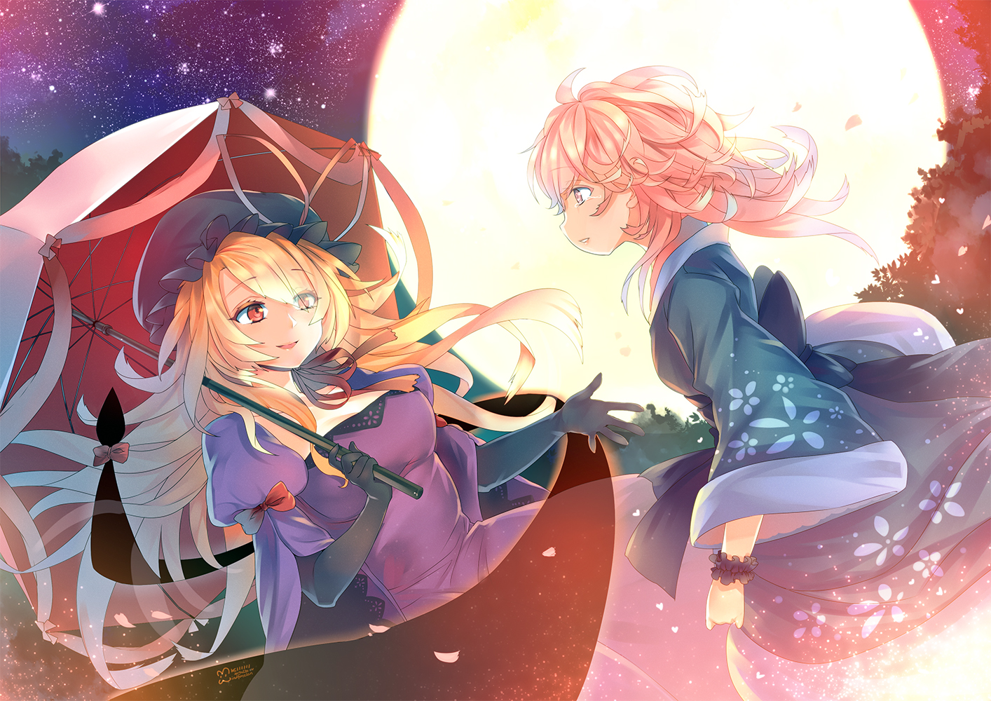 原创一图流东方千年组の青涩邂逅诶我不是说她们已经老ampamp