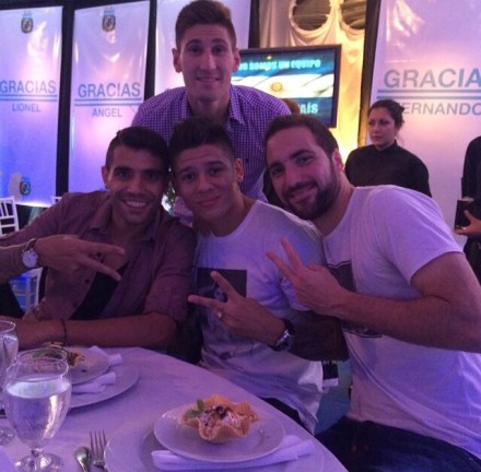 阿根廷队回国聚餐~ nga玩家社区