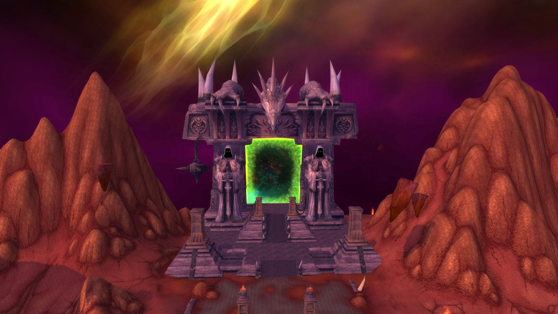 第二弹另一个角度看世界航拍下的wow外域篇