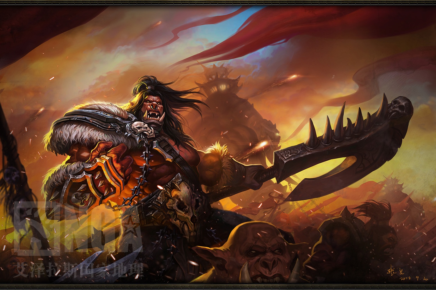 德拉诺绘画大赛:战歌永不消逝!