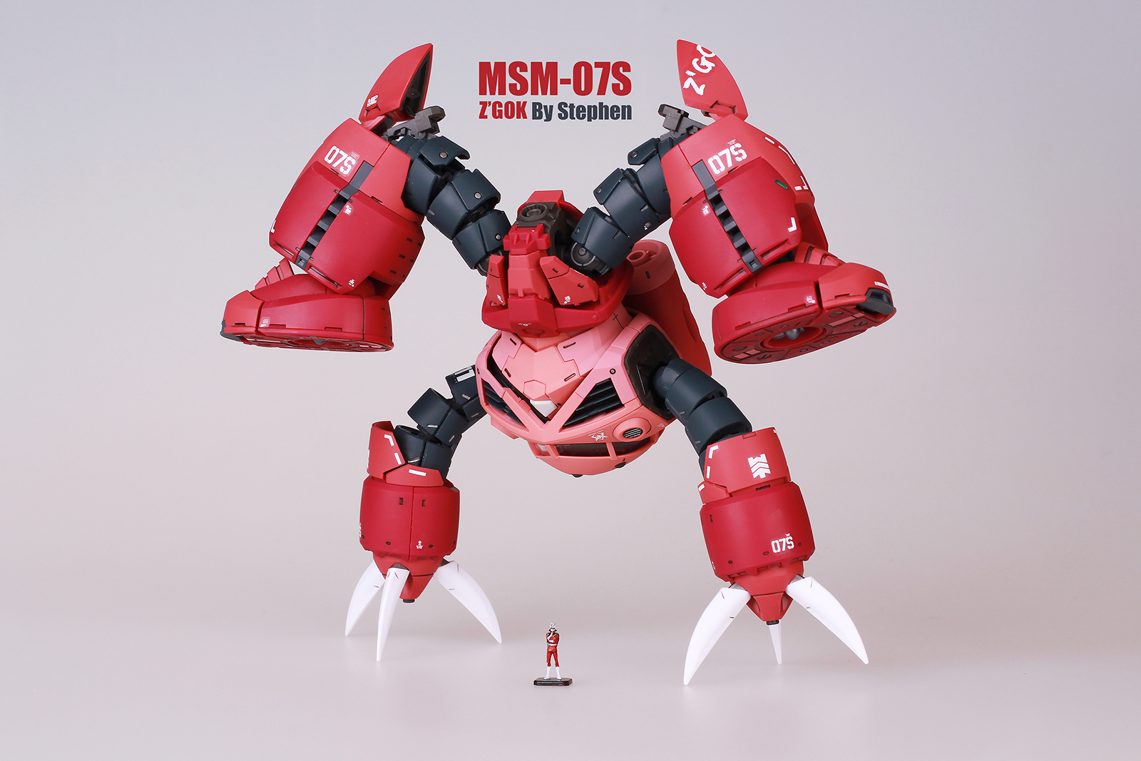 第四届84科幻模型大战初级组rg魔蟹by夜绘浮华完成