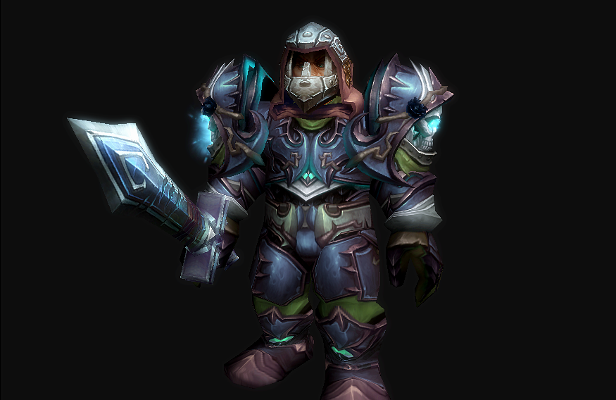 板甲dk幻化高酷帅酷似防暴战警