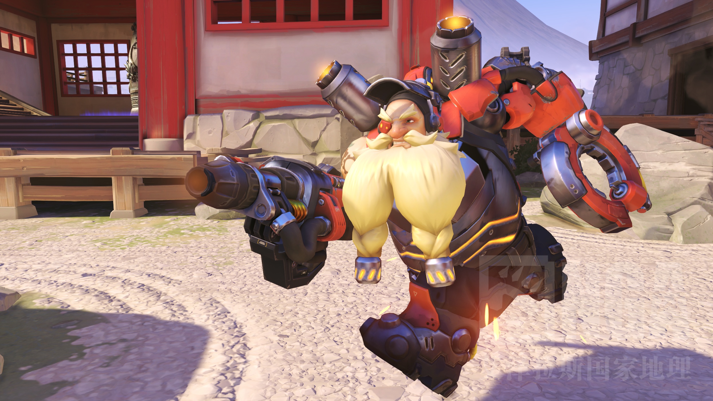 暴雪射击游戏overwatch守望先锋场景图赏