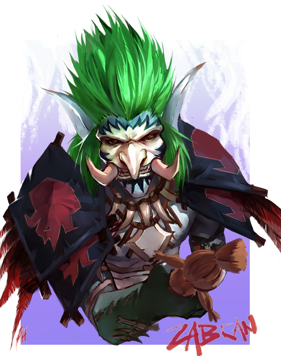 巨魔巫医扎布坎以及最近的一些图