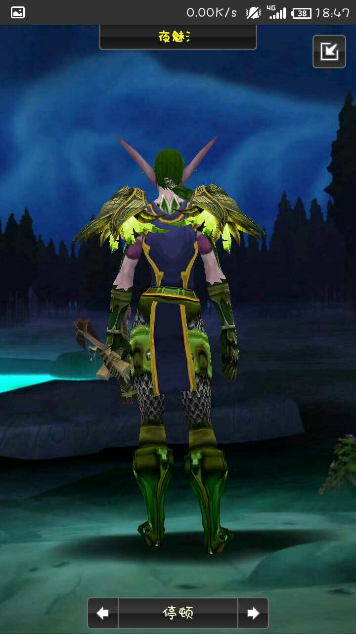 暗夜精灵妹子猎人求一个很很很很拉风的幻化像fs流沙外套一样的这两天