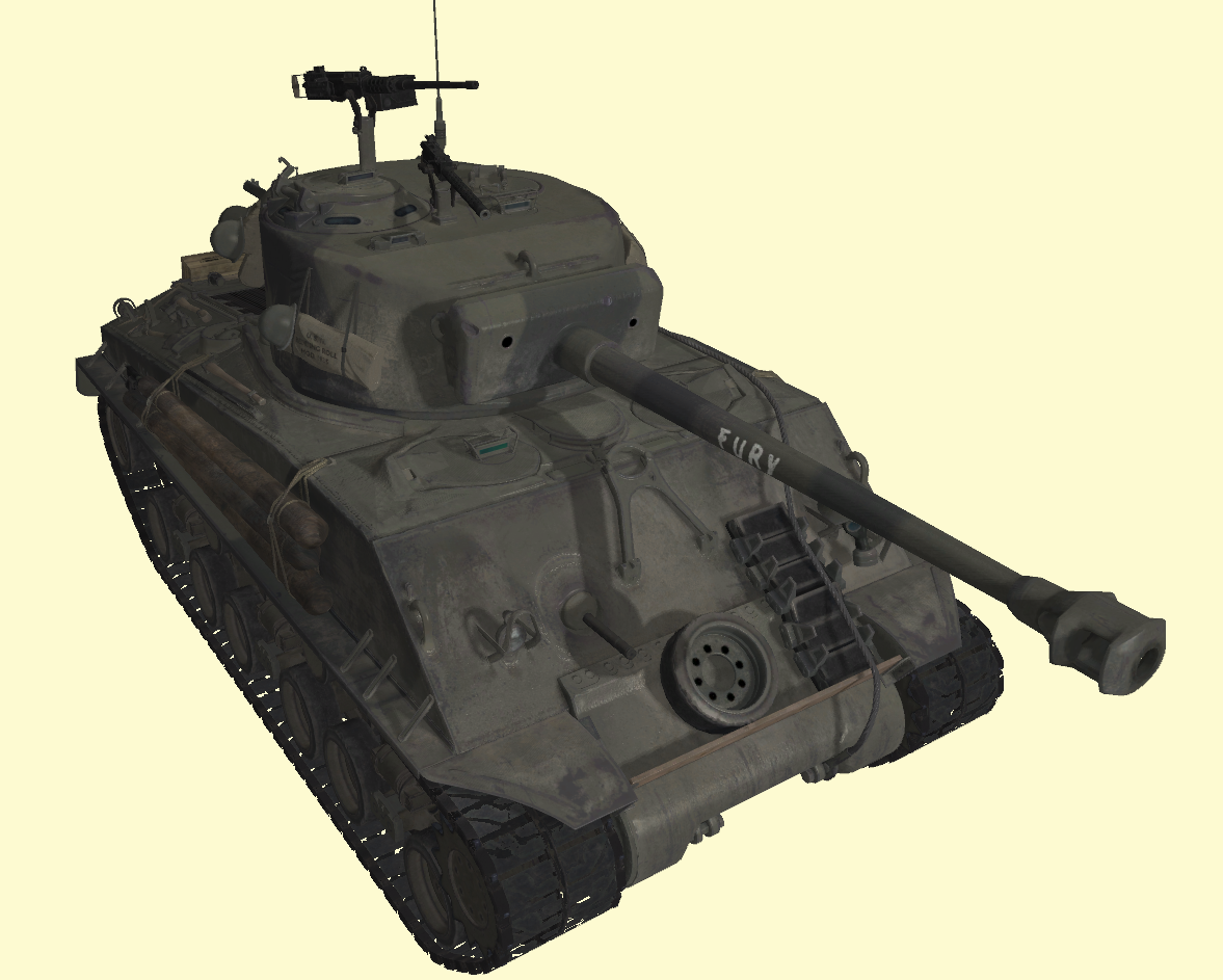 [战车指南] stay calm,fury! - m4a3e8"狂怒"战车指南