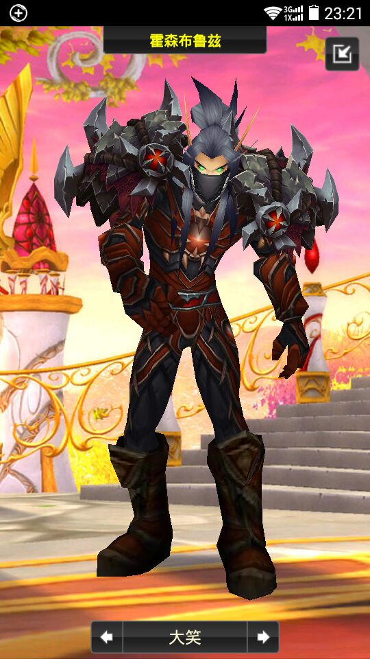 求一个男血精灵盗贼幻化.