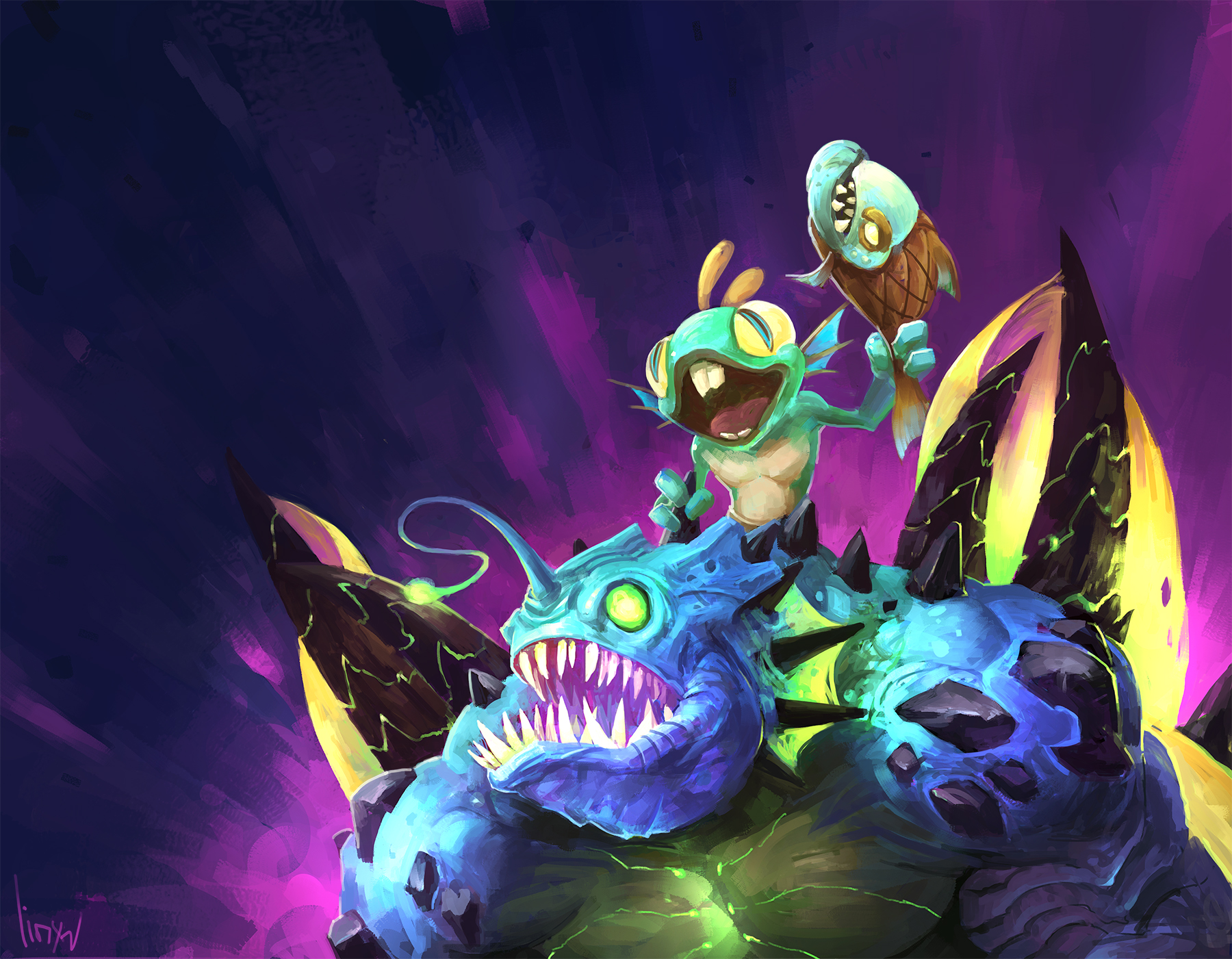 [草图][风暴英雄]进击的奔波尔霸