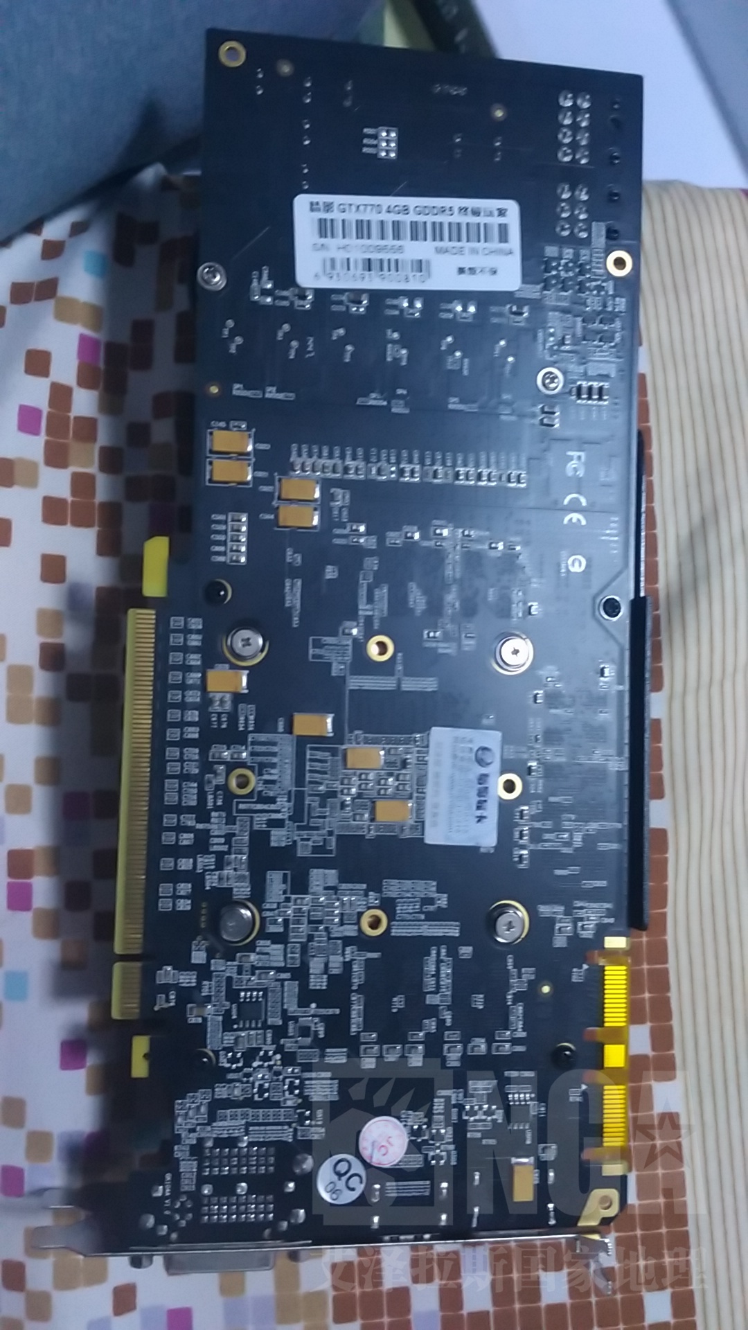 作业贴楼主当了一次小白鼠刚剁手的精影gtx7704g版本简单评测