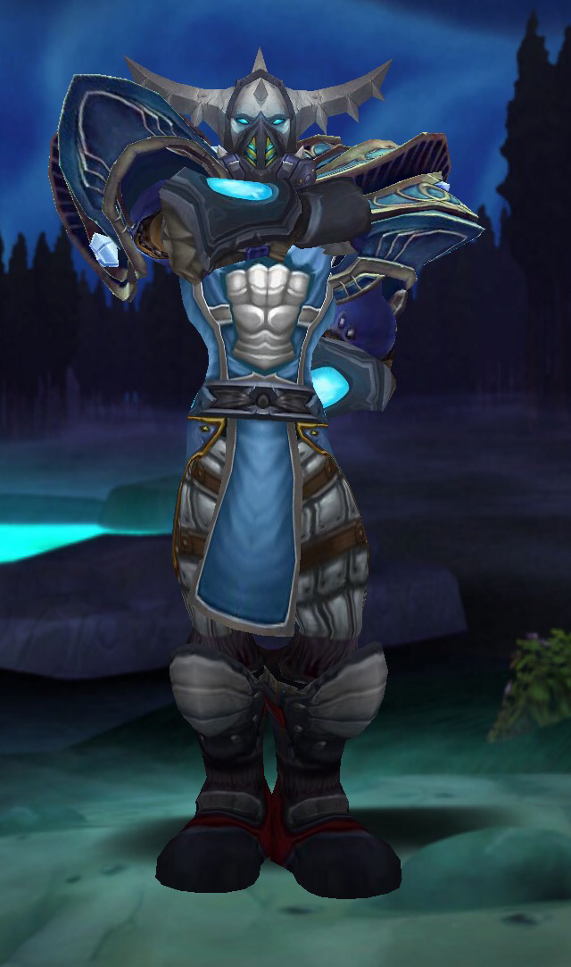 暗夜男精灵噢不对暗夜蓝精灵