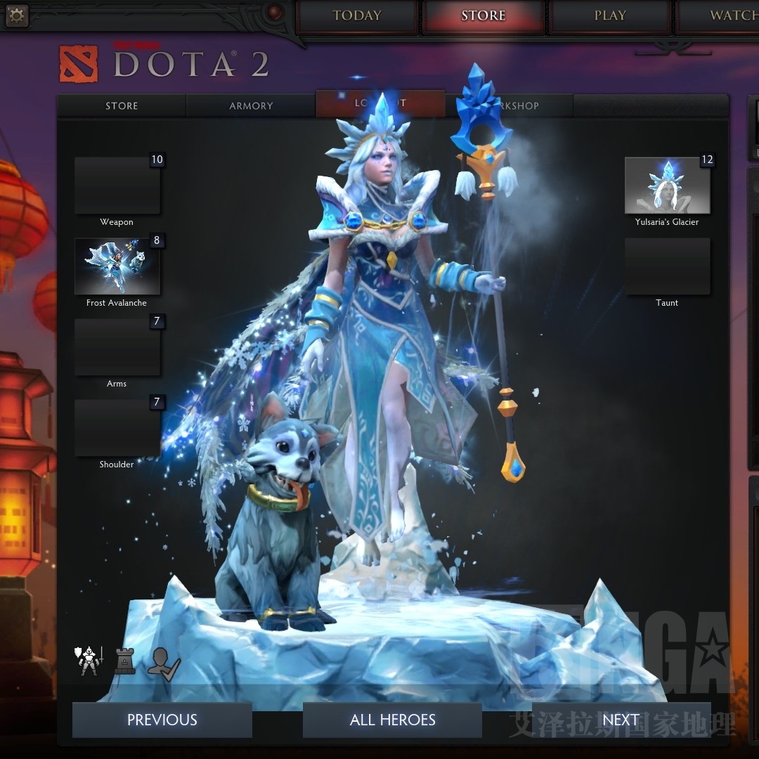 气质爆表!<em>冰女</em>至宝坍雪寒裘各类<em>饰品</em>搭配图赏