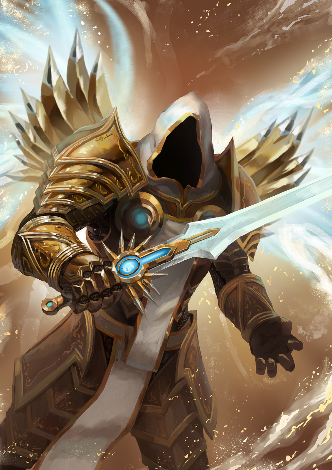 2月命题绘暗黑3贺图泰瑞尔