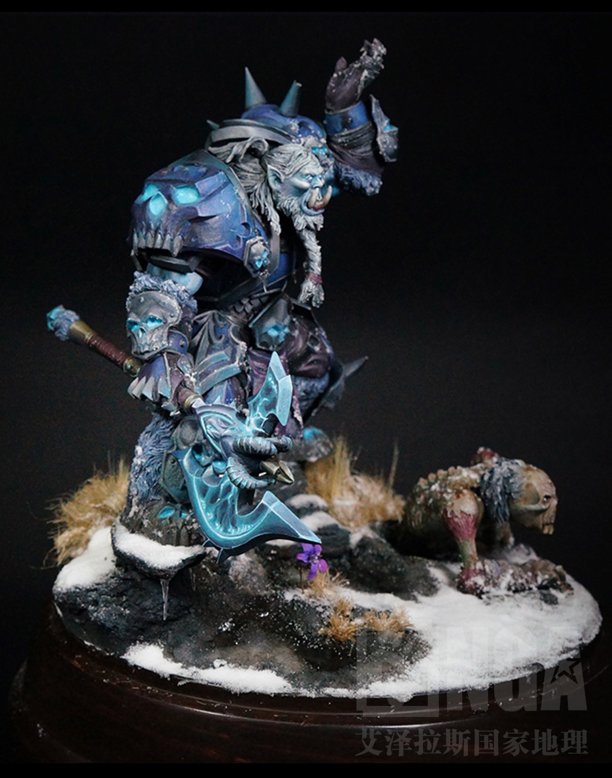 [手工] 考试必过升职加薪镇宅雕像----t10兽人dk