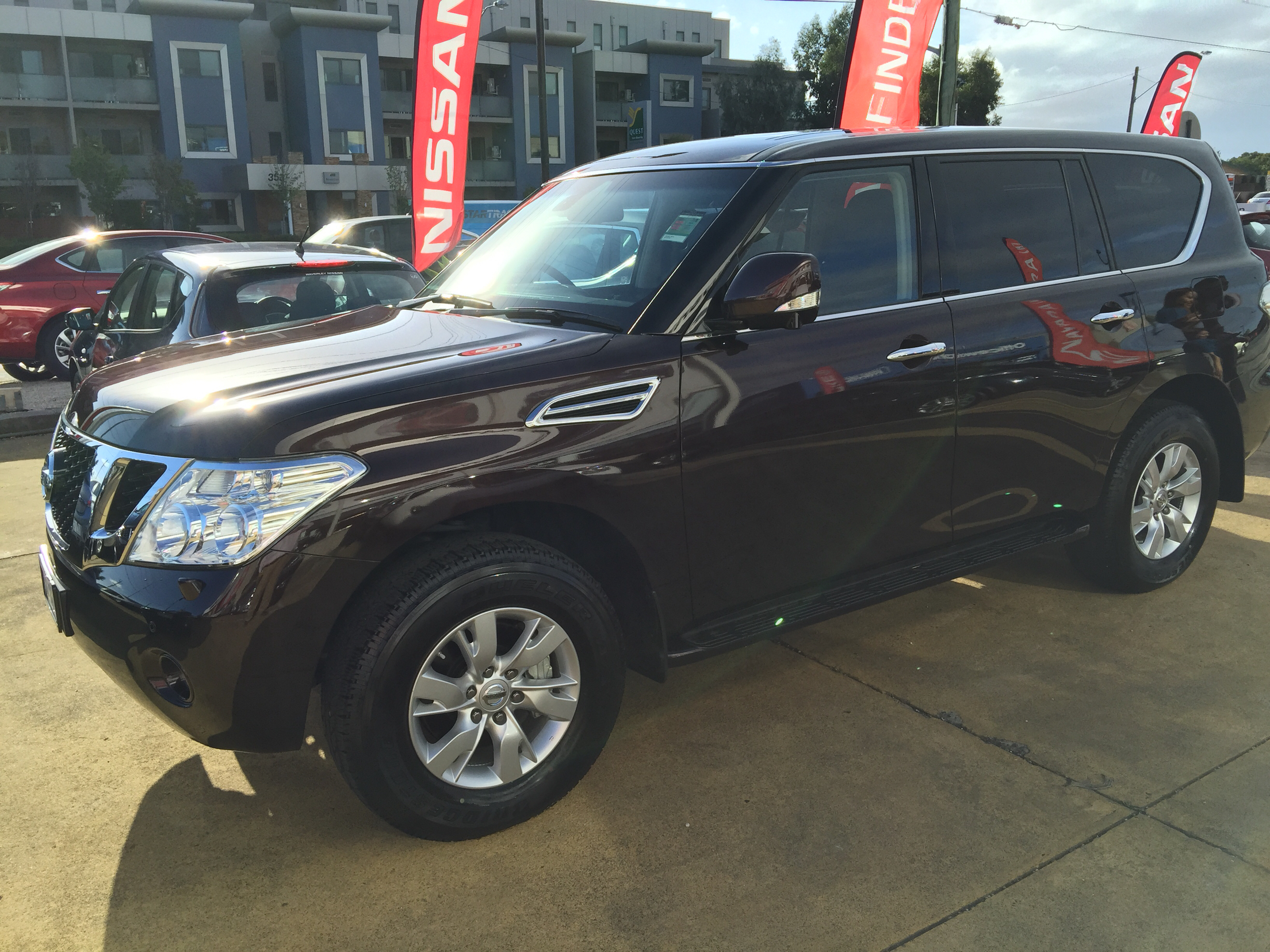 袋鼠国提车nissanpatrol途乐