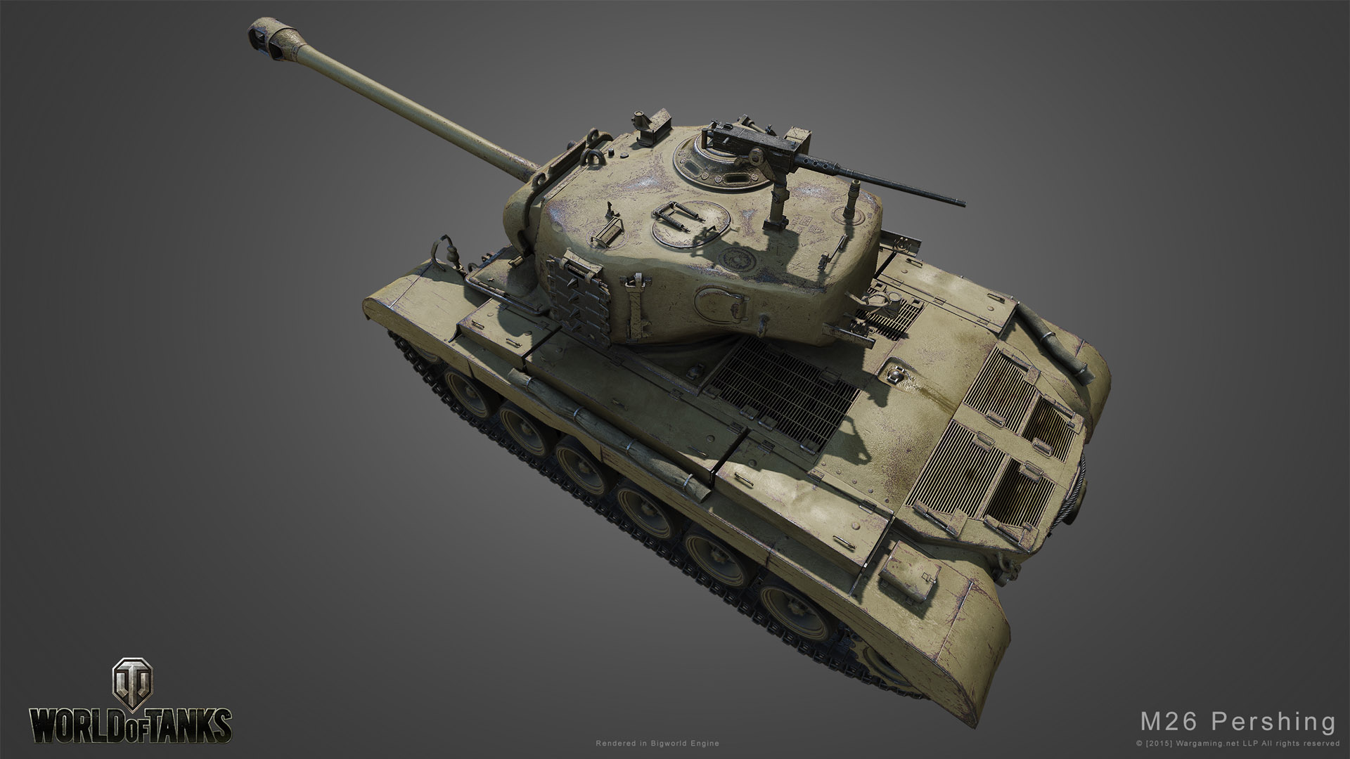wot新闻新的高清模型鼠式原型车m10m26潘兴