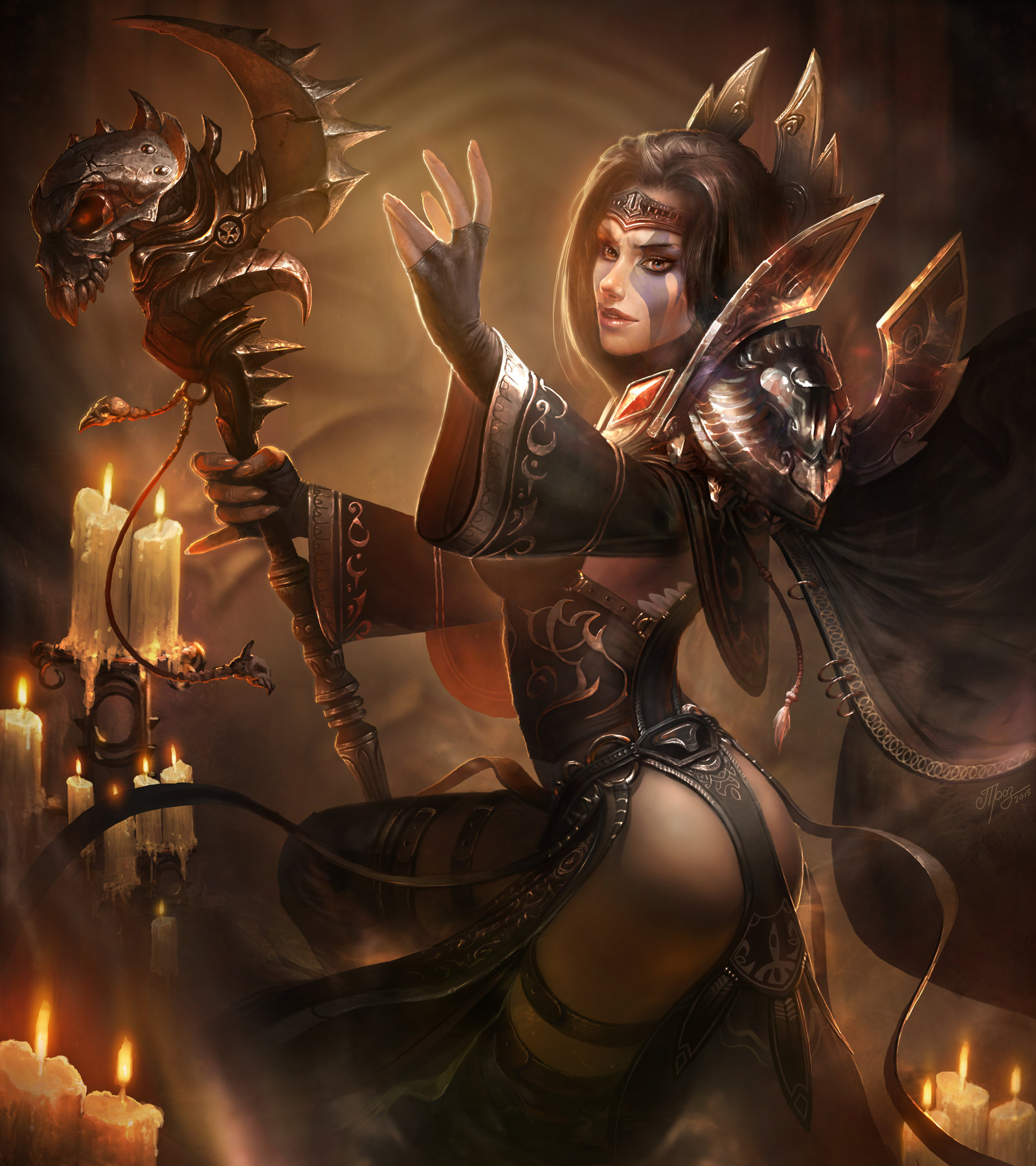 重大发现魔兽画师tamplierpainter新作詹迪斯巴罗夫