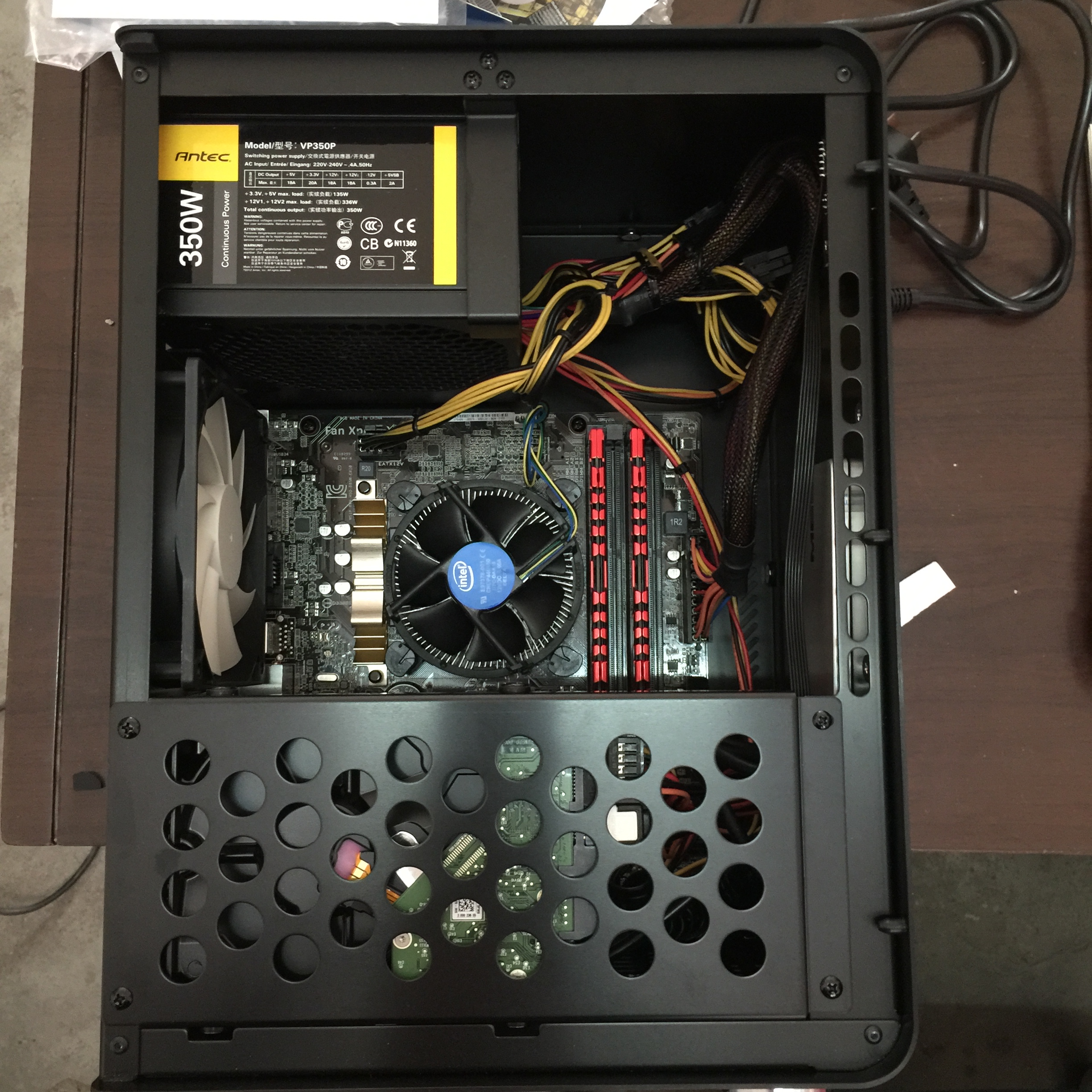 [matx]给朋友装的4590 ssd 乔思伯u3办公用机作业