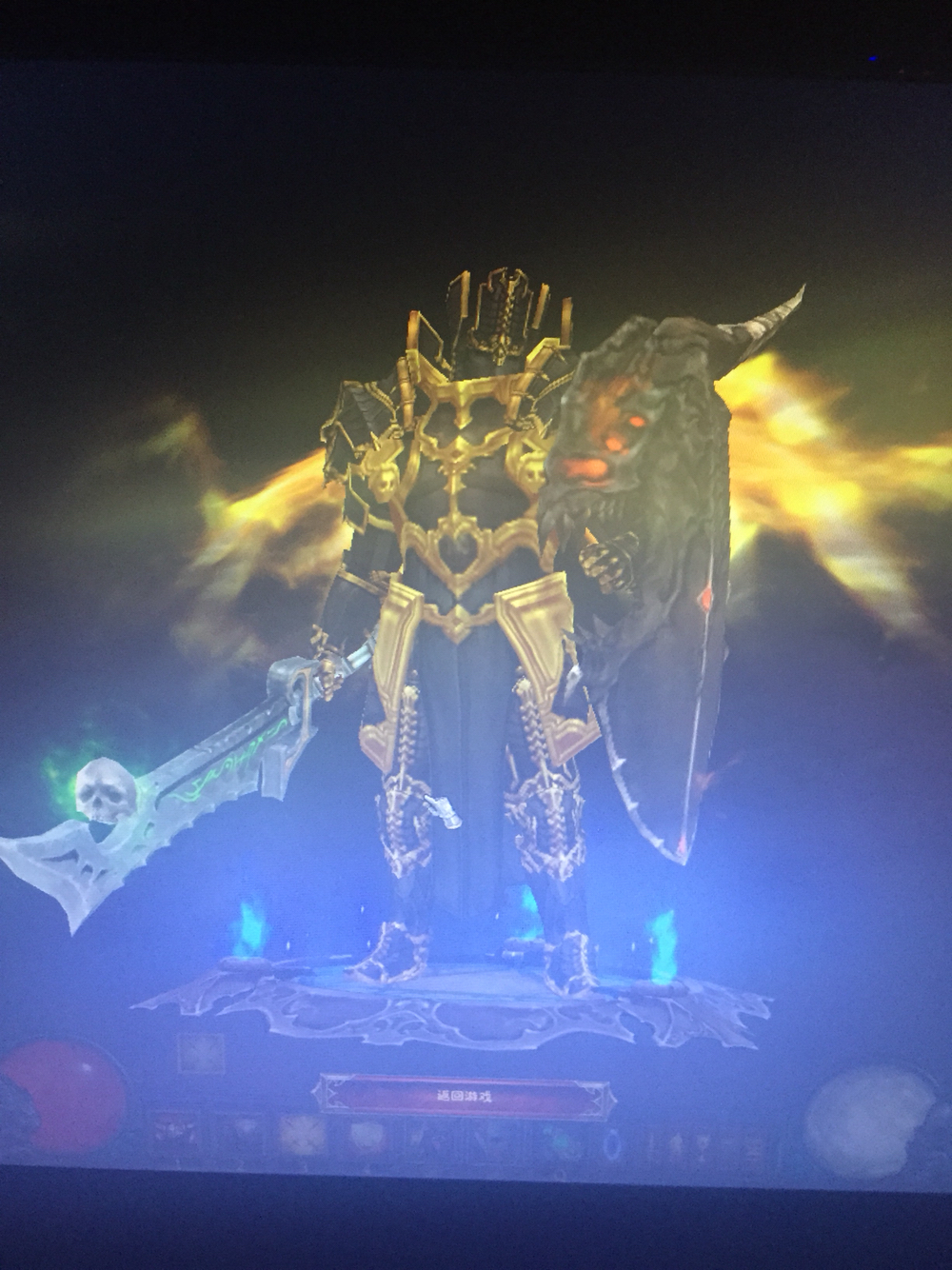 原创豆角的黑暗骑士幻化黑暗圣光的咆哮