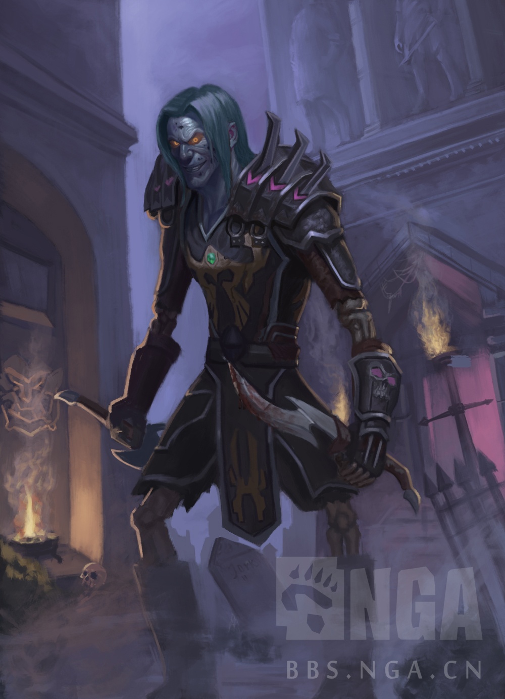 原创一张猥琐的亡灵盗贼