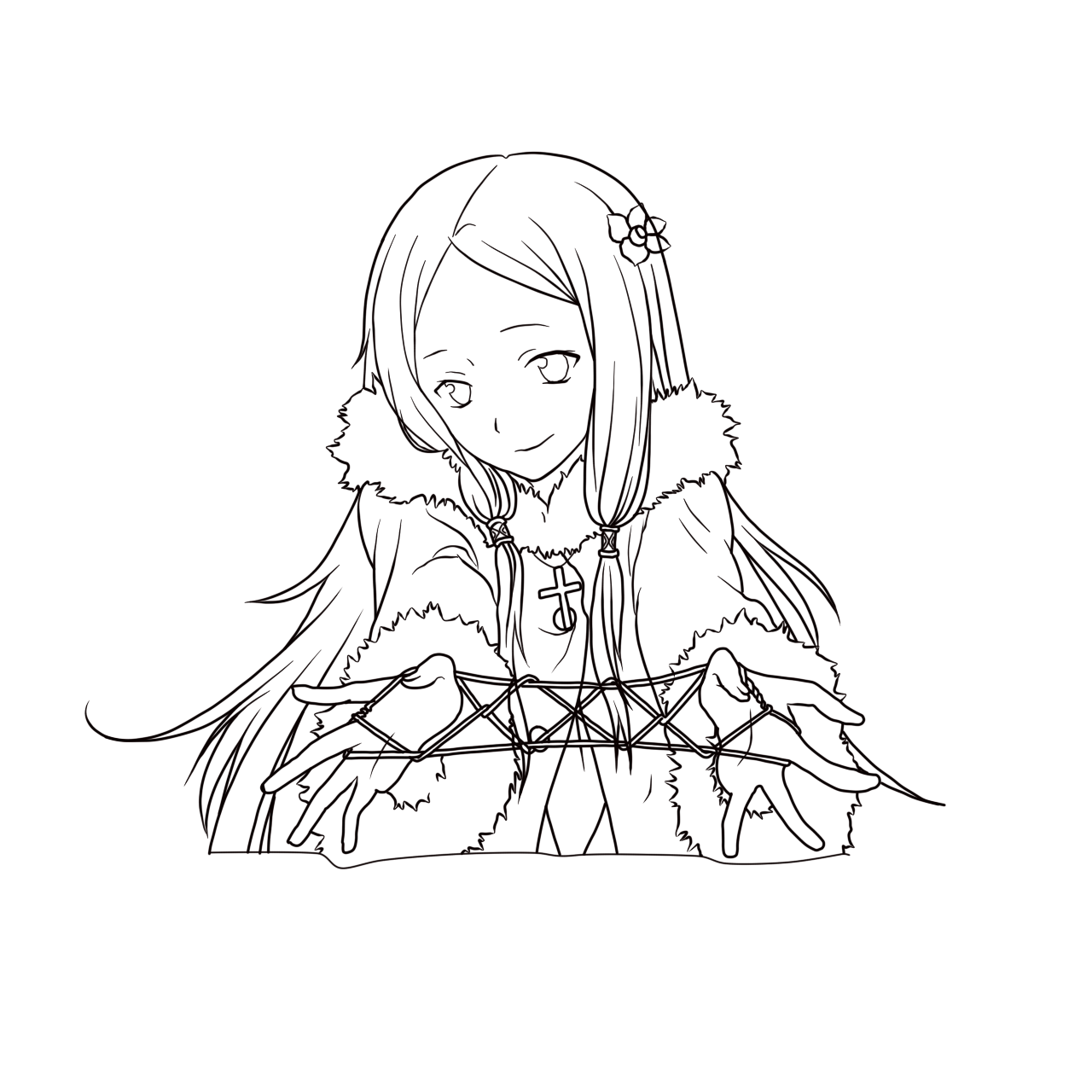 [其他] 初学sai上色,不得不说眼睛上色真的是太难了!