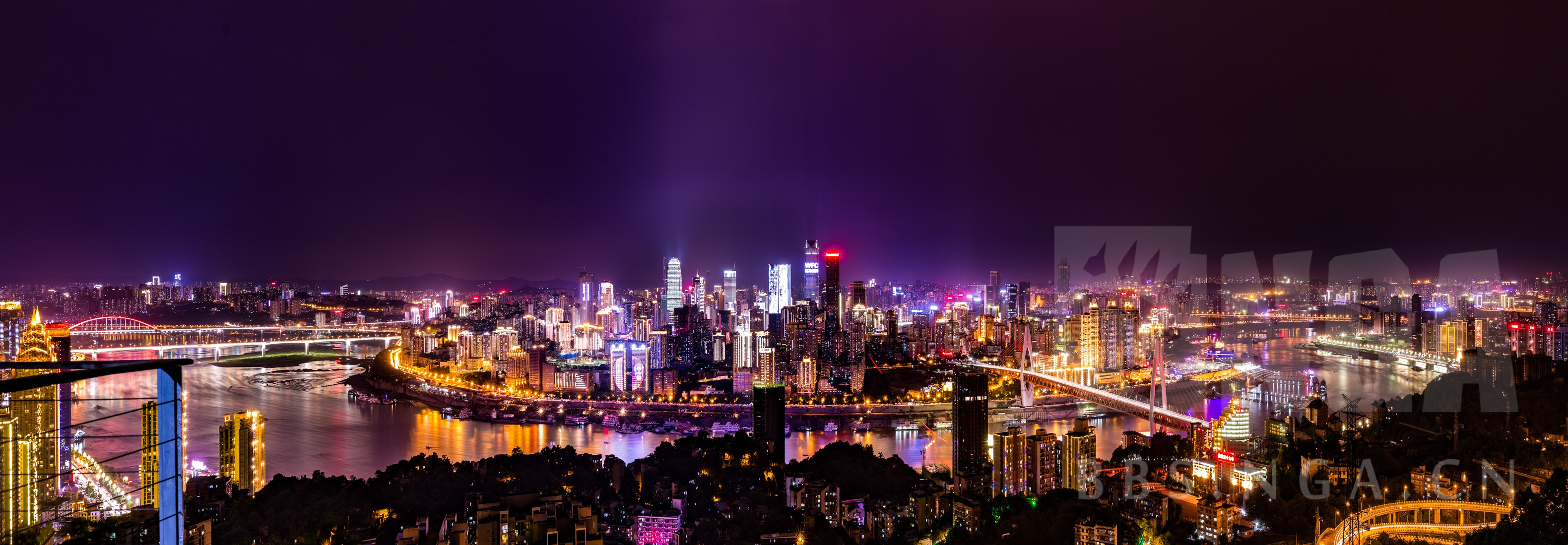 技术互助求问一张全景夜景的后期思路