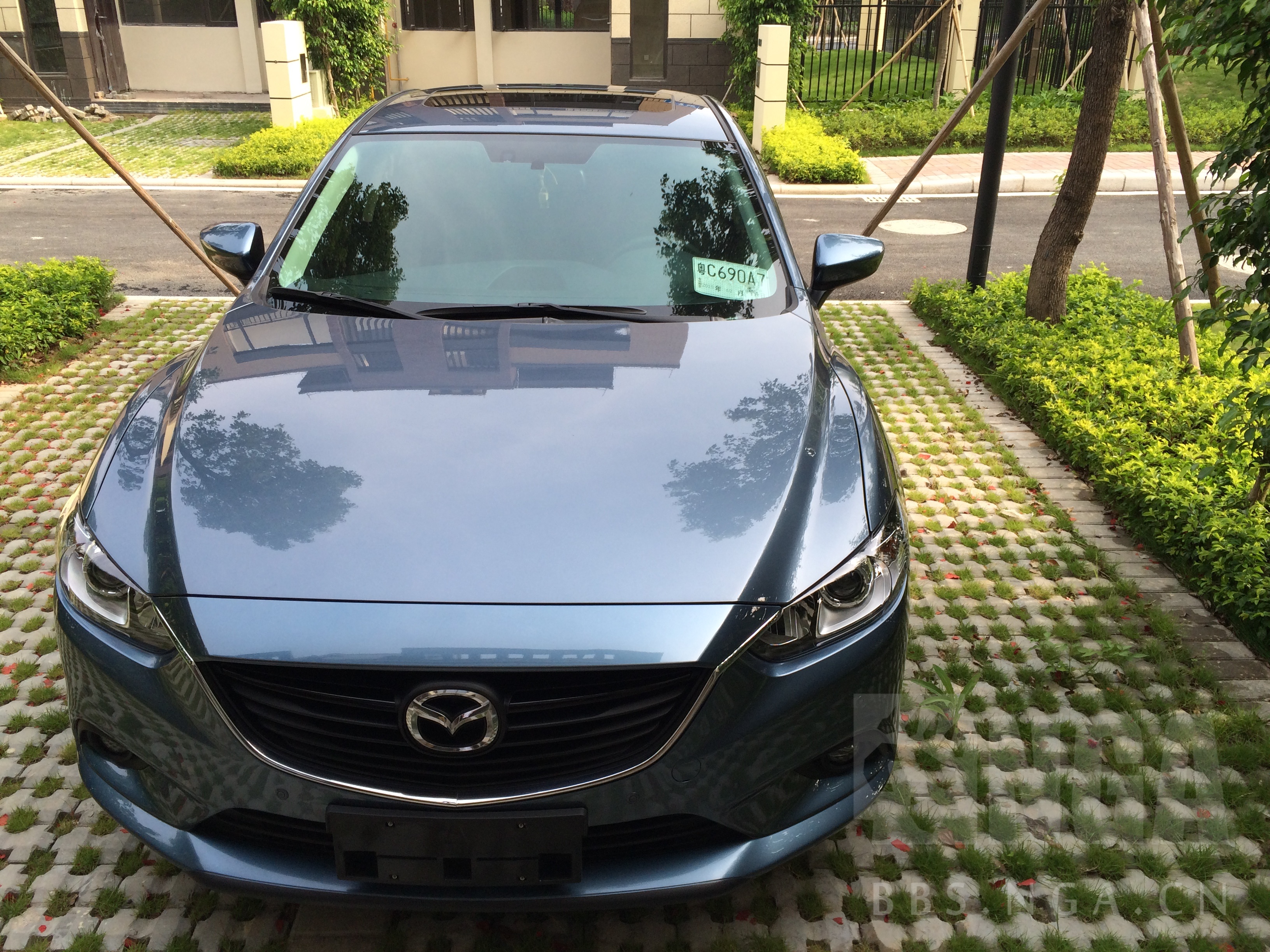 车版专栏提车作业阿特兹20豪华星际蓝提车作业