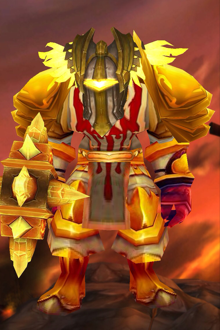 (板甲)战士金色幻化