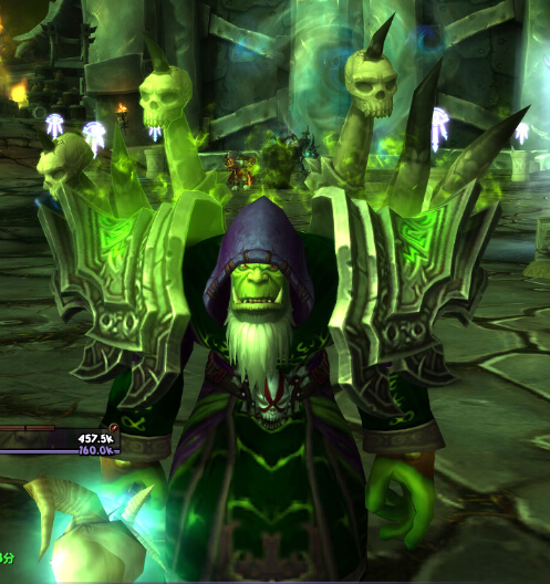 关于古尔丹肩膀的幻化