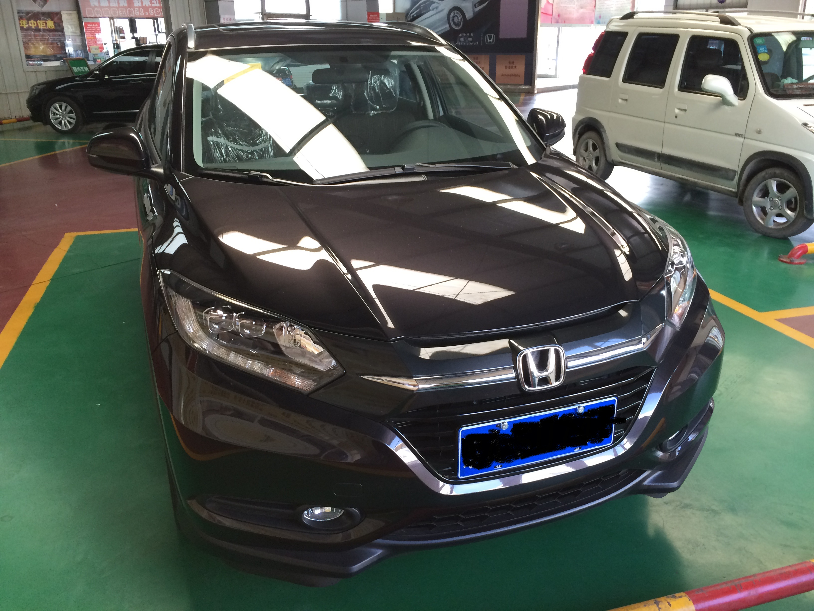 [车版专栏-提车作业] [缤智又来暴兵了] 缤智1.8自豪玫瑰黑提车作业