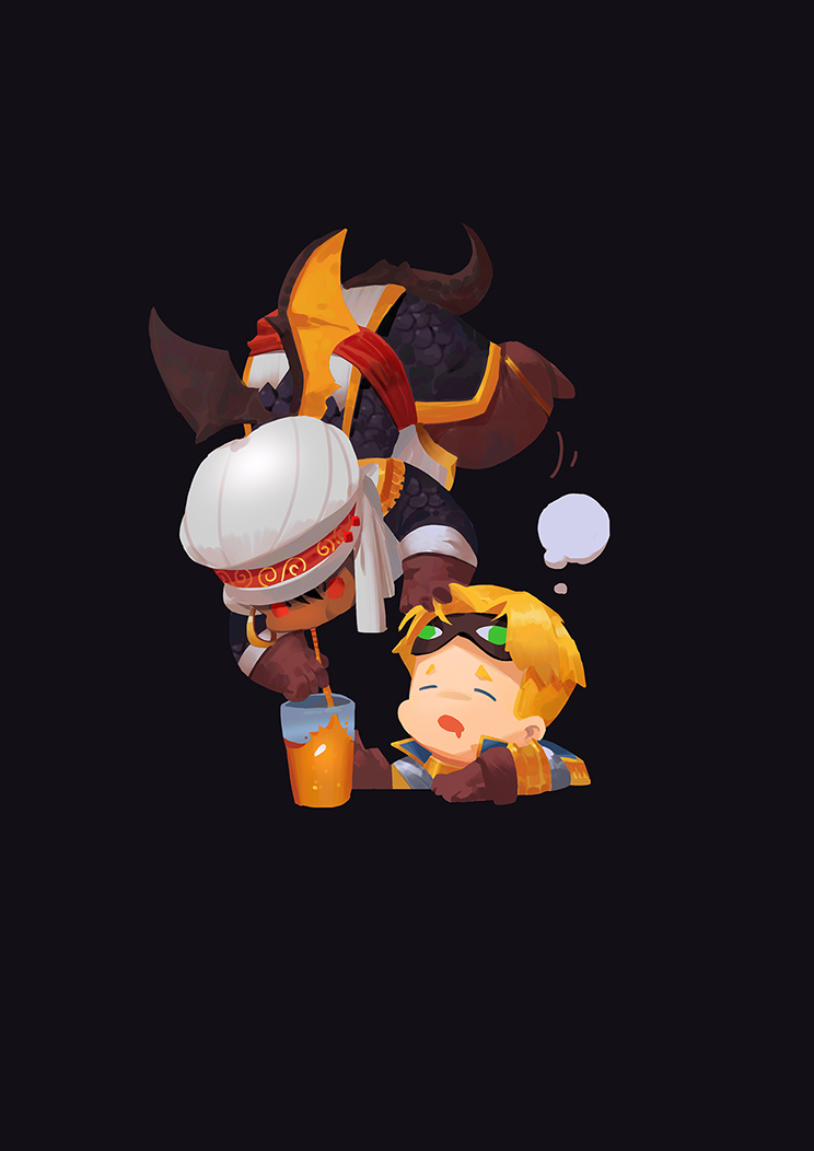 开个小贴腿腿涂的白黑王子