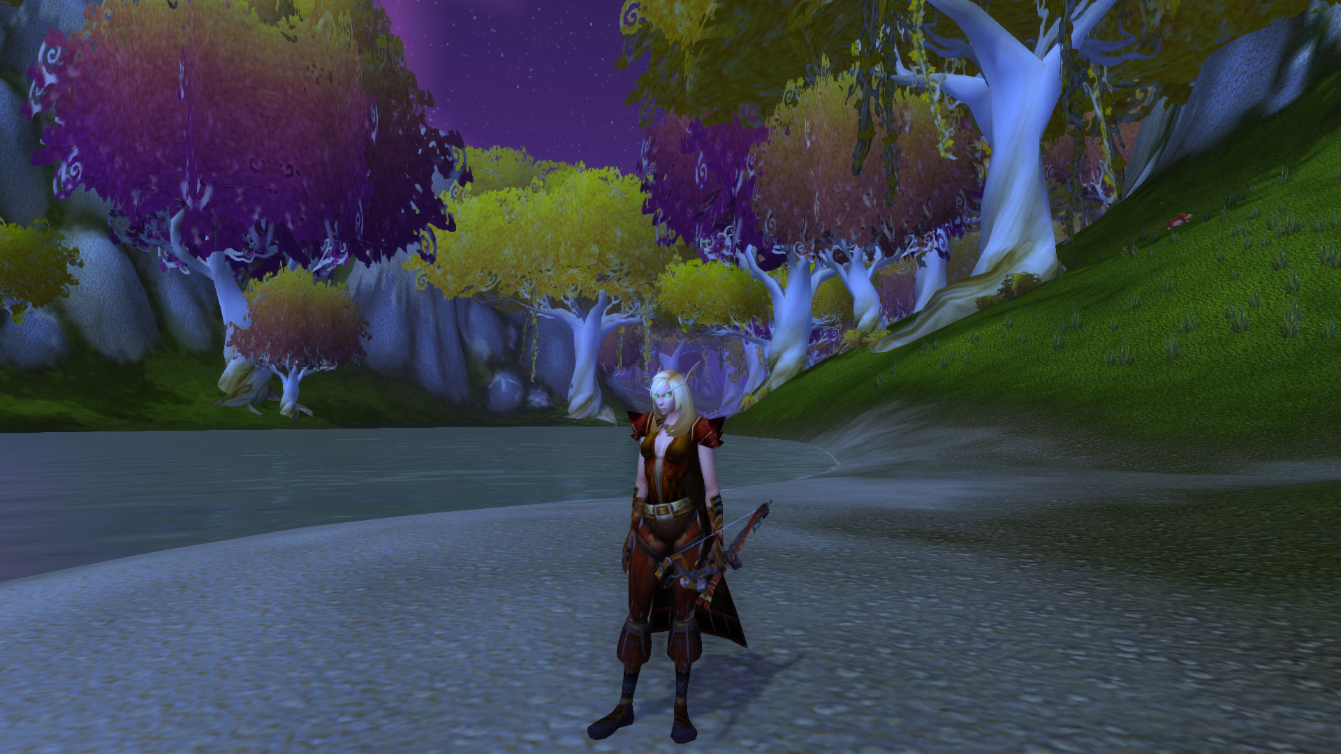 血精灵猎人红色幻化