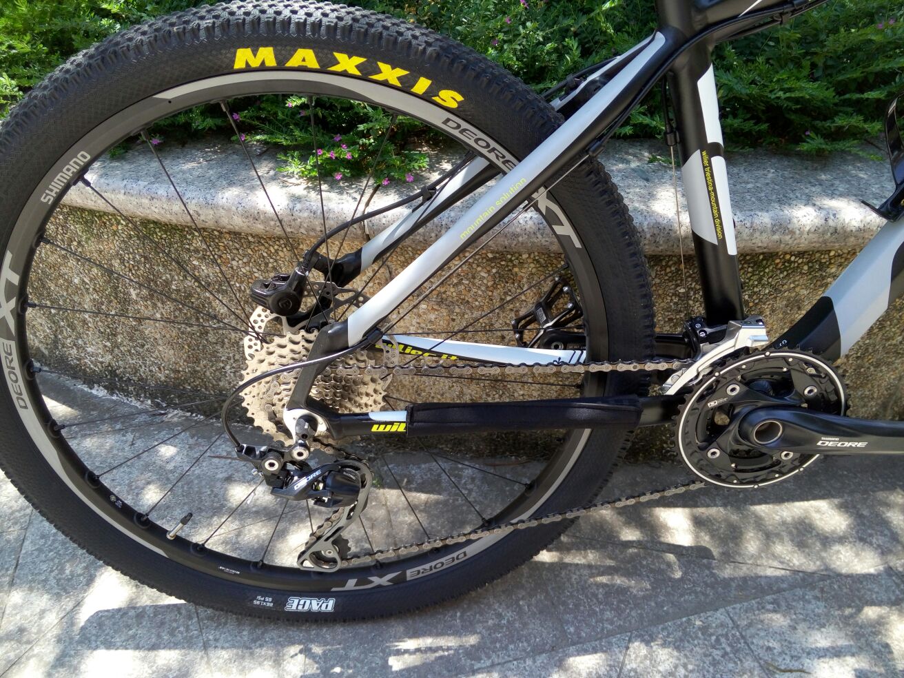 为骑行版添砖加瓦自组山地车作业贴威廉705xt轮组610套标题不长没人看