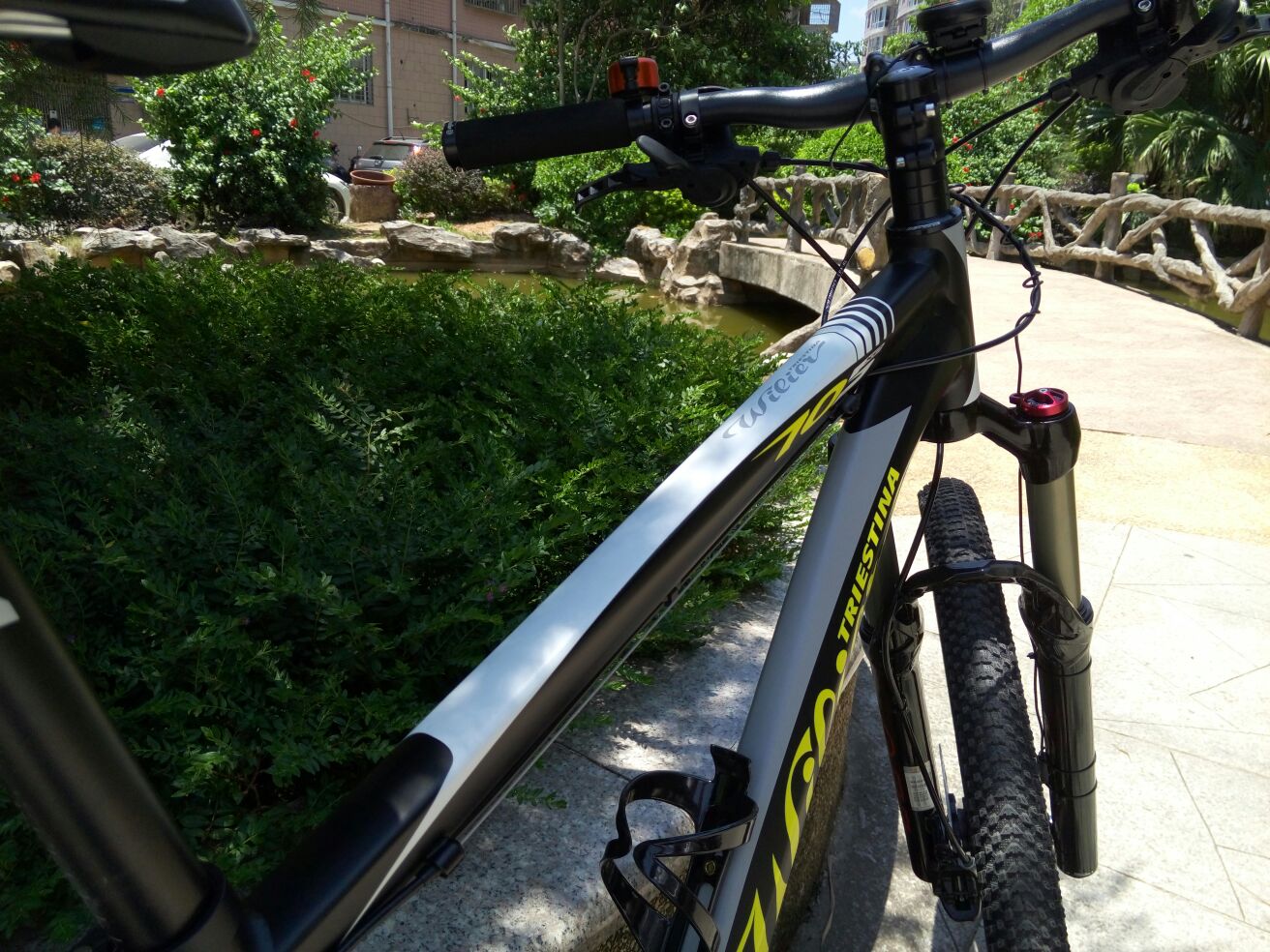 为骑行版添砖加瓦自组山地车作业贴威廉705xt轮组610套标题不长没人看