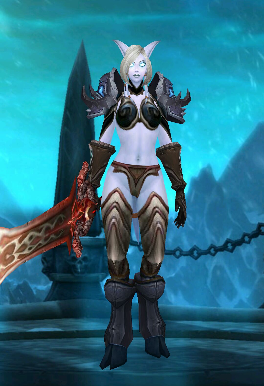 个人最喜欢的幻化.只有德莱尼妹子有此风范