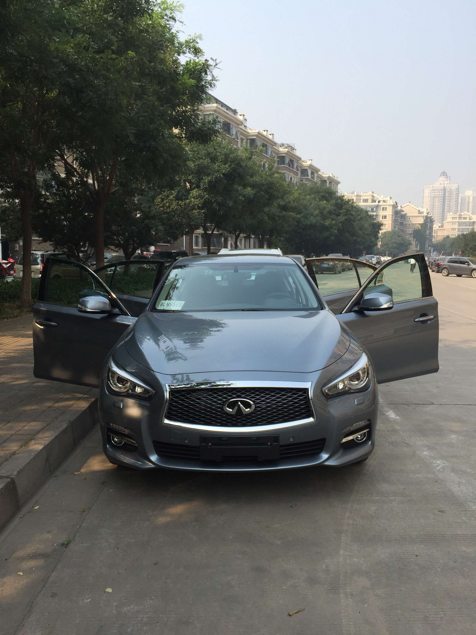 提车作业这就是命防一血大奇瑞q50l简单作业