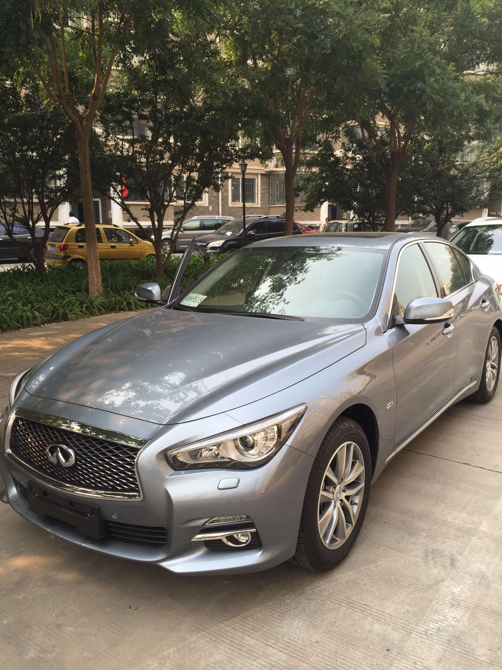 提车作业这就是命防一血大奇瑞q50l简单作业